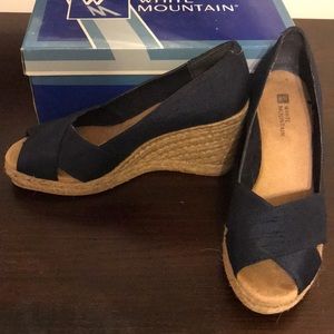 Navy Wedge by White Mountain
